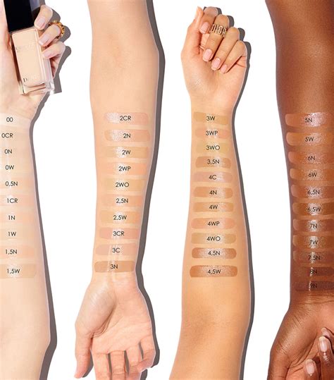 dior forever skin glow 3w|dior skin glow foundation shades.